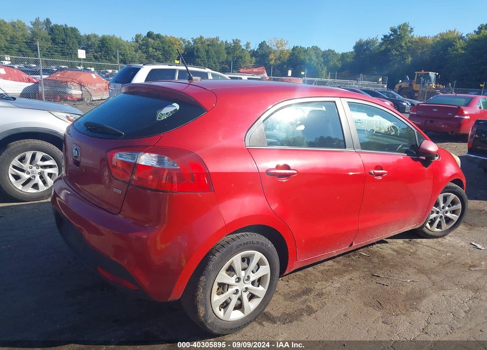 2014 KIA RIO LX VIN: KNADM5A30E6355456