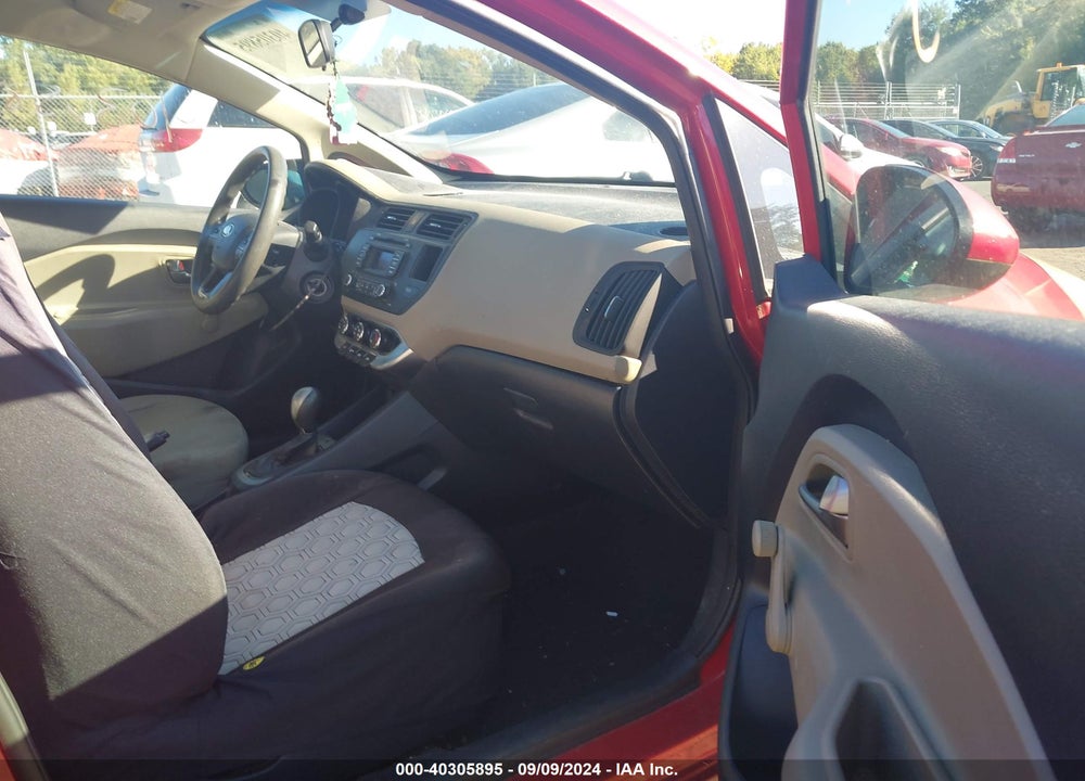 2014 KIA RIO LX VIN: KNADM5A30E6355456