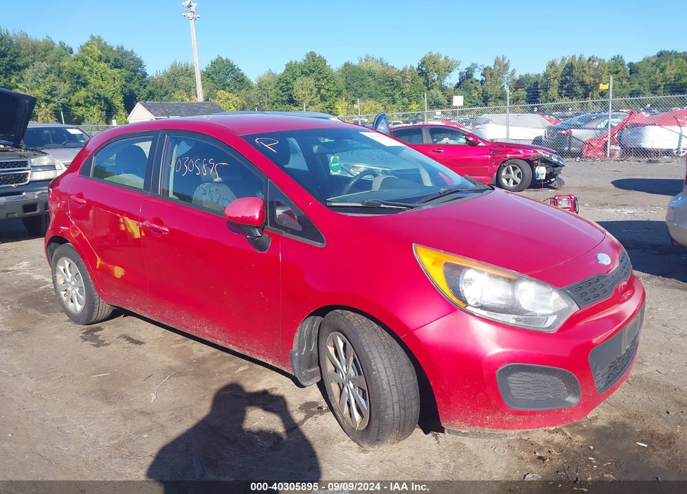 2014 KIA RIO LX VIN: KNADM5A30E6355456