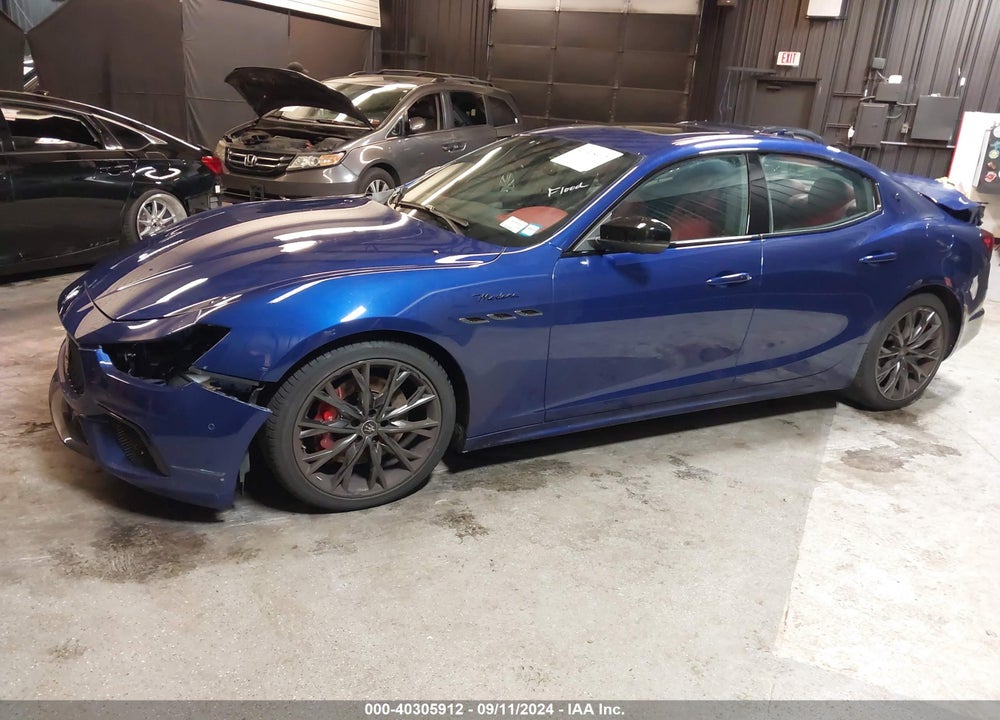 2022 MASERATI GHIBLI MODENA Q4 VIN: ZAM57YTM1NX399896