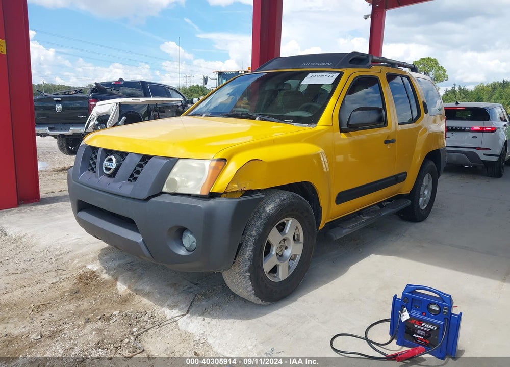 2007 NISSAN XTERRA S VIN: 5N1AN08U57C531891