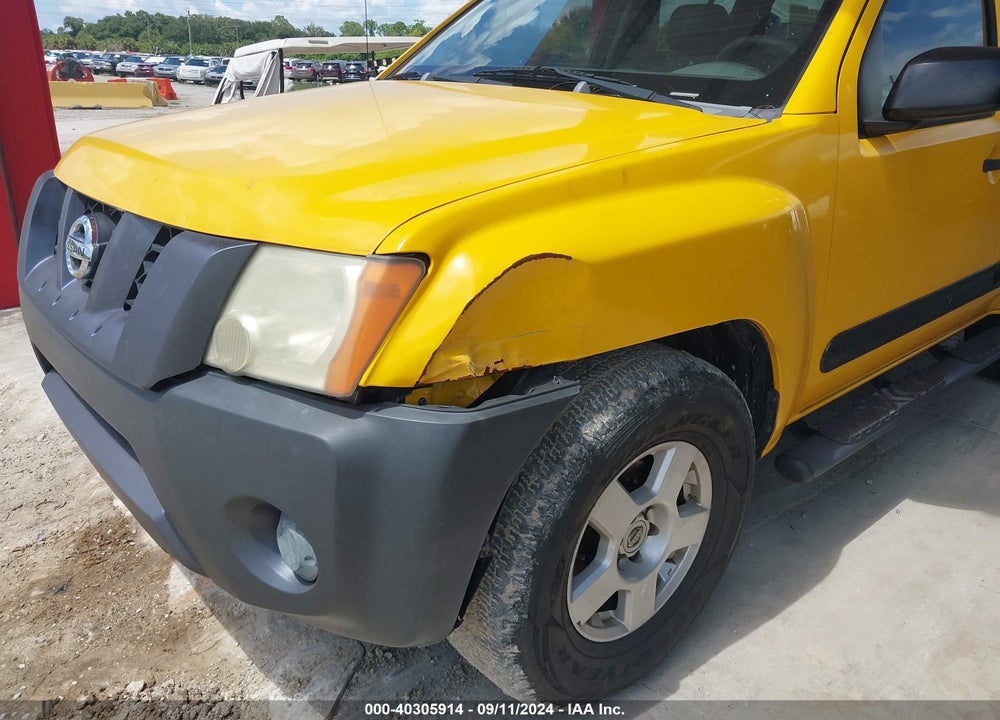 2007 NISSAN XTERRA S VIN: 5N1AN08U57C531891