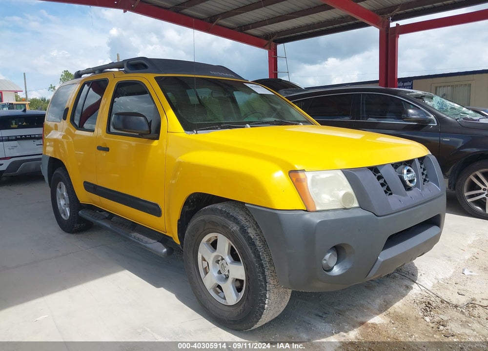 2007 NISSAN XTERRA S VIN: 5N1AN08U57C531891