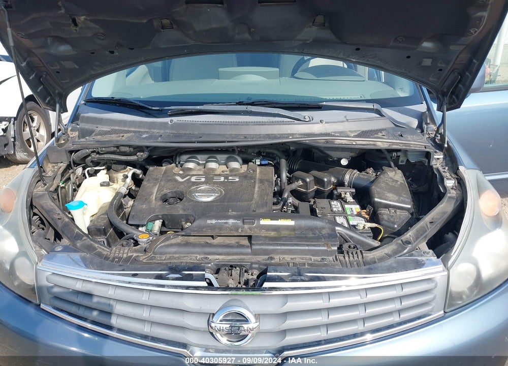 2009 NISSAN QUEST 3.5 SL VIN: 5N1BV28U19N108135