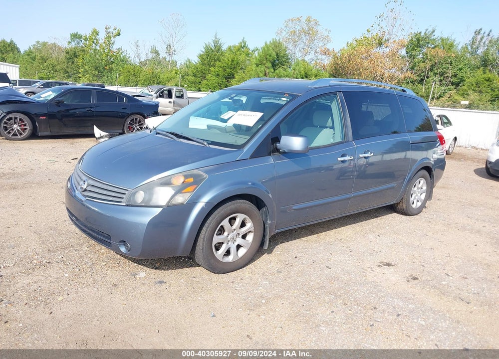 2009 NISSAN QUEST 3.5 SL VIN: 5N1BV28U19N108135