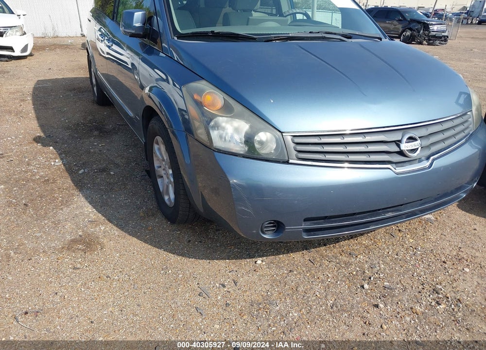2009 NISSAN QUEST 3.5 SL VIN: 5N1BV28U19N108135