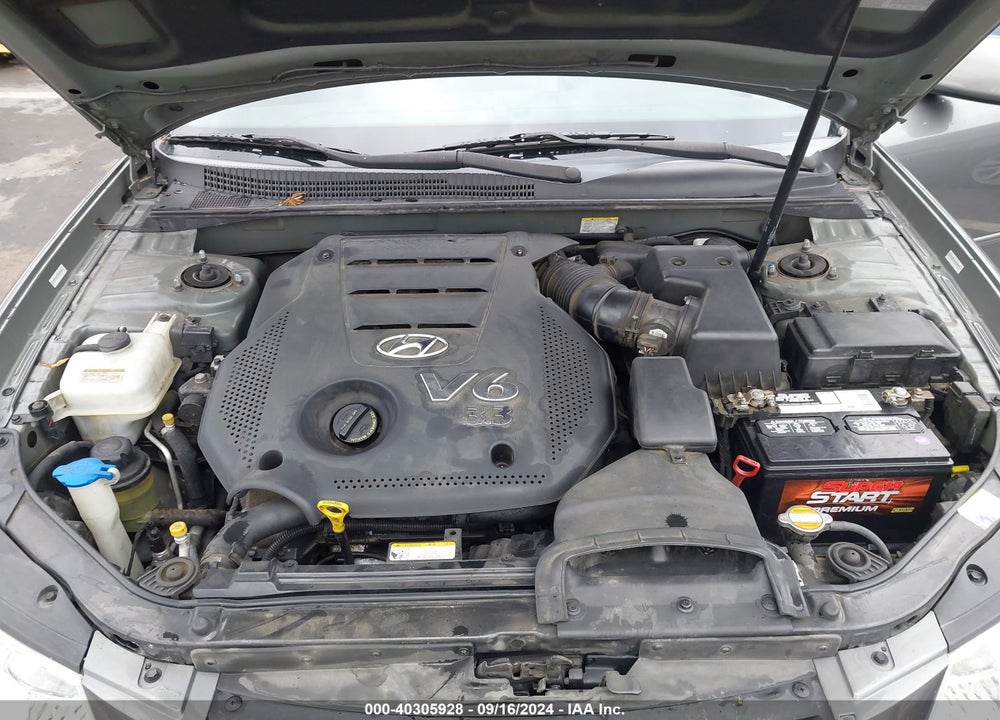 2009 HYUNDAI SONATA SE V6 VIN: 5NPEU46F29H443425