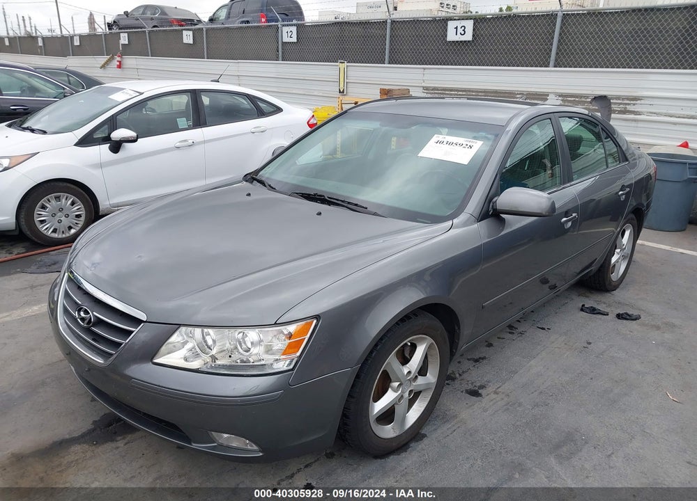 2009 HYUNDAI SONATA SE V6 VIN: 5NPEU46F29H443425