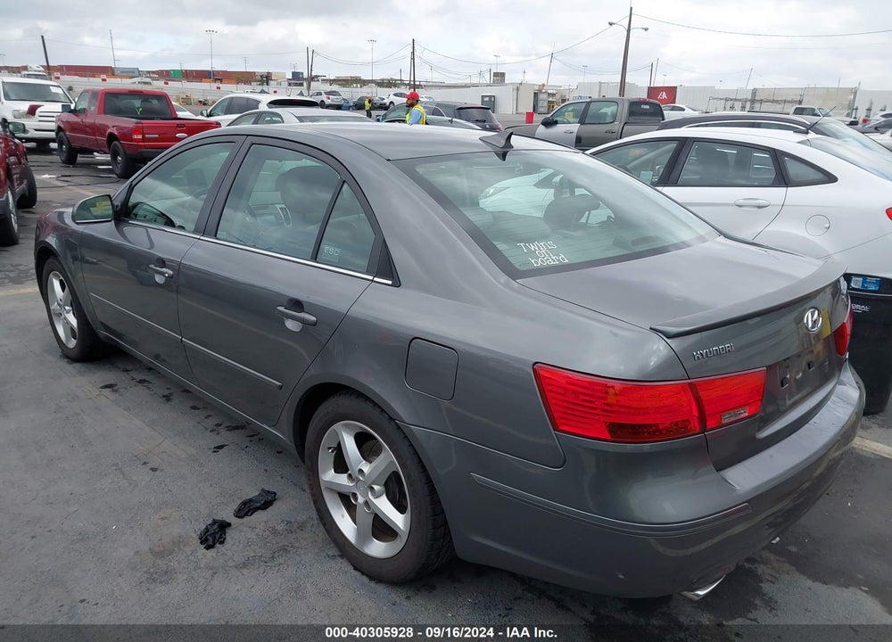 2009 HYUNDAI SONATA SE V6 VIN: 5NPEU46F29H443425
