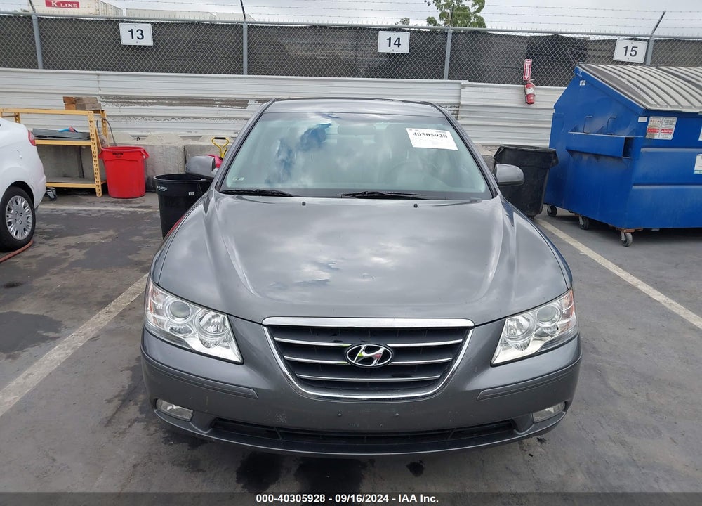 2009 HYUNDAI SONATA SE V6 VIN: 5NPEU46F29H443425