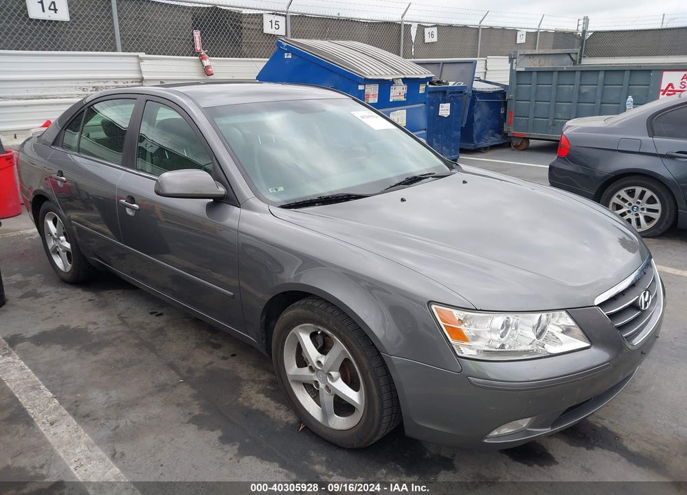 2009 HYUNDAI SONATA SE V6 VIN: 5NPEU46F29H443425