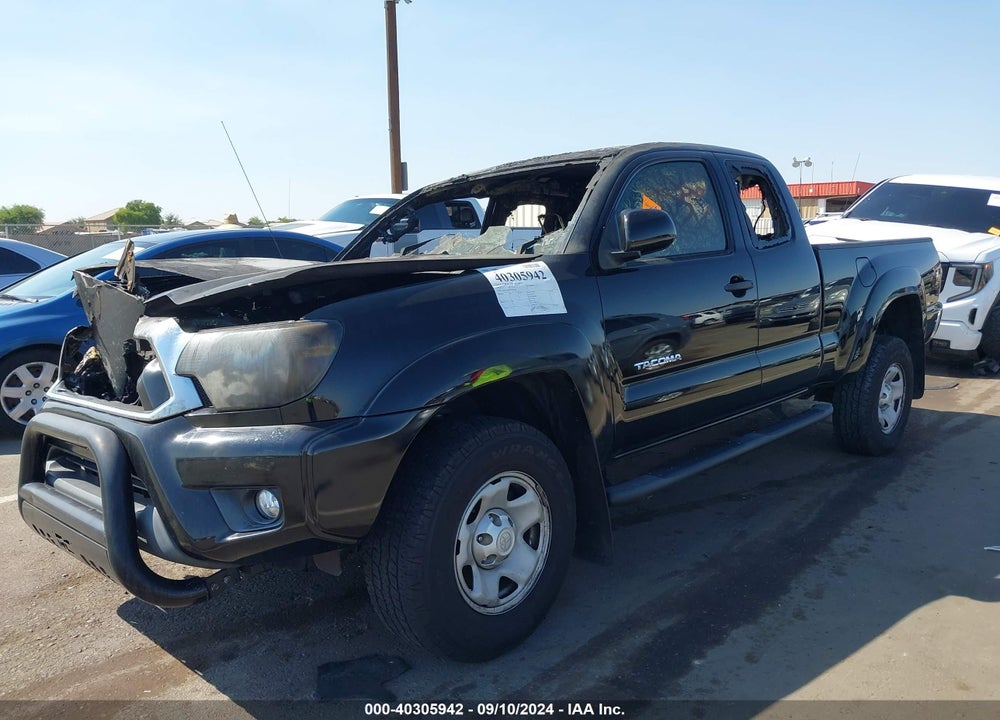 2014 TOYOTA TACOMA PRERUNNER V6 VIN: 5TFTU4GN7EX056428