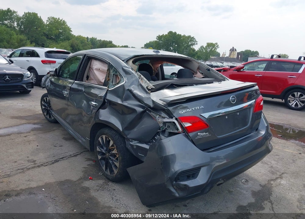 2017 NISSAN SENTRA SR VIN: 3N1AB7AP5HY222167