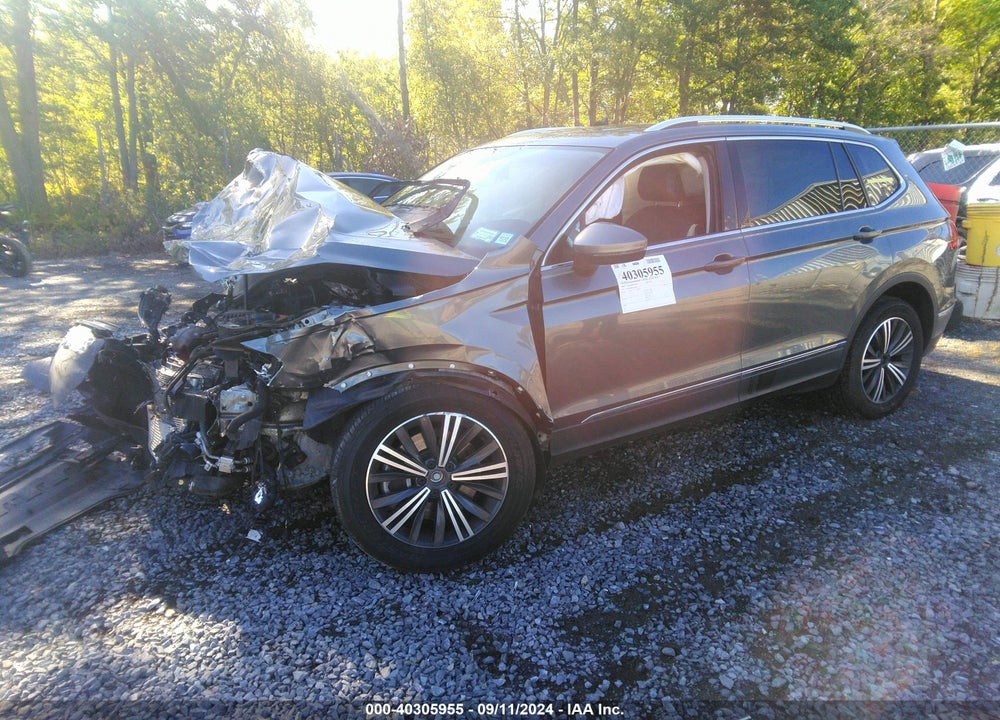 2019 VOLKSWAGEN TIGUAN 2.0T SEL/2.0T SEL R-LINE/2.0T SEL R-LINE BLACK/SE VIN: 3VV2B7AX0KM038059