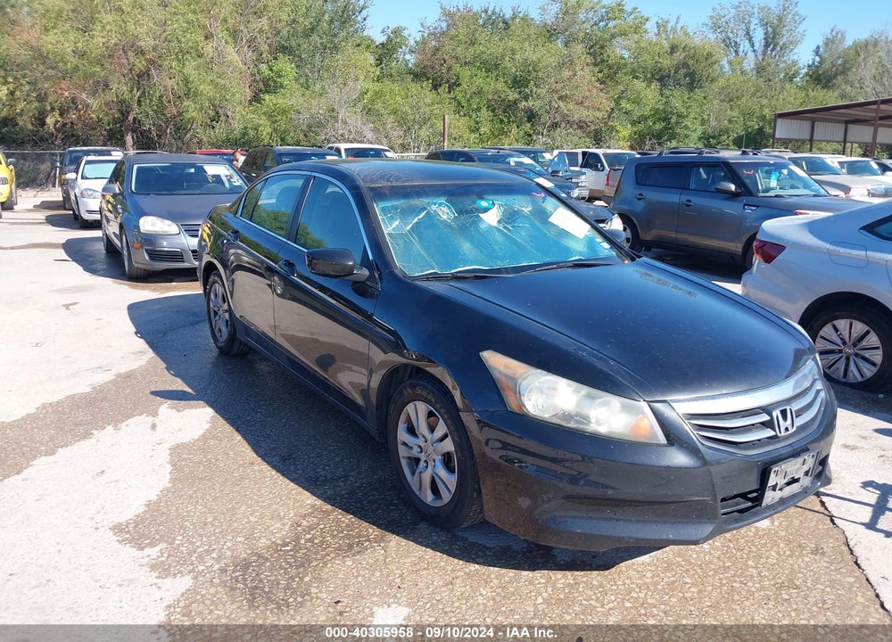 2012 HONDA ACCORD 2.4 SE VIN: 1HGCP2F63CA008948