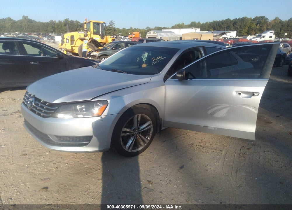 2014 VOLKSWAGEN PASSAT 1.8T SE VIN: 1VWBS7A38EC045162