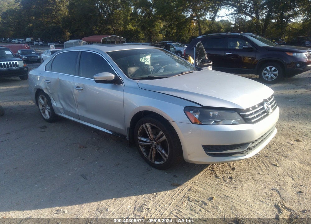 2014 VOLKSWAGEN PASSAT 1.8T SE VIN: 1VWBS7A38EC045162