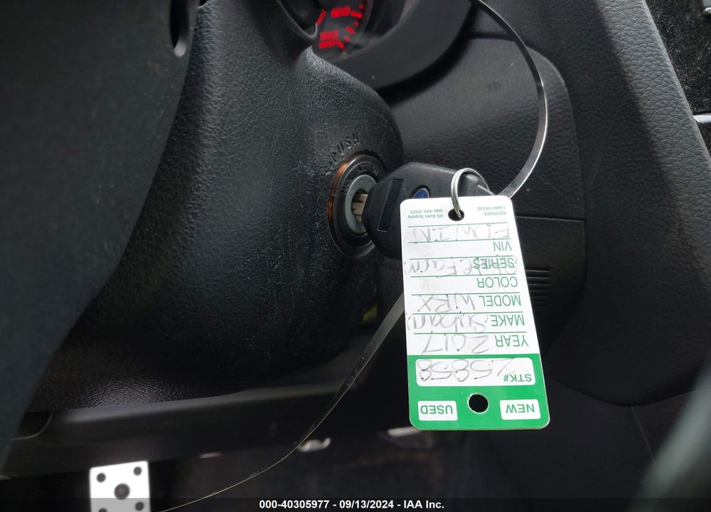 2017 SUBARU WRX VIN: JF1VA1B67H9805243