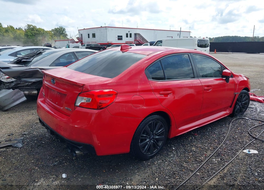 2017 SUBARU WRX VIN: JF1VA1B67H9805243