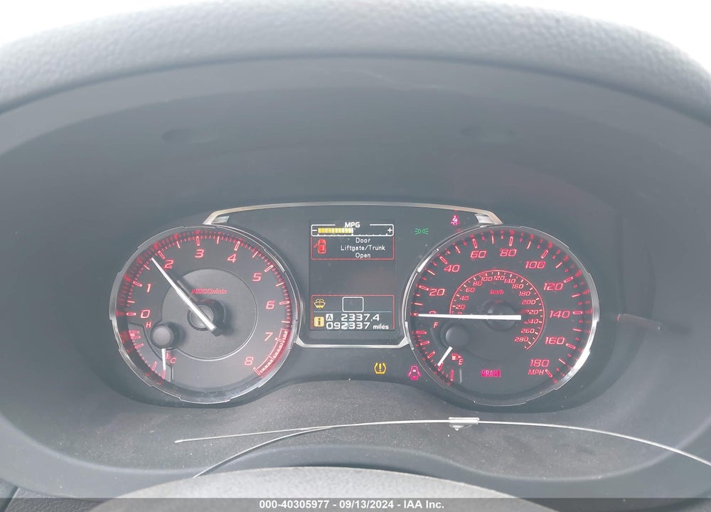 2017 SUBARU WRX VIN: JF1VA1B67H9805243