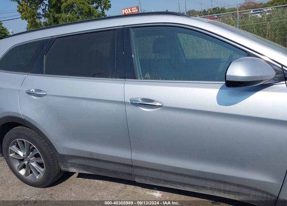 2017 HYUNDAI SANTA FE SE VIN: KM8SMDHF1HU255446