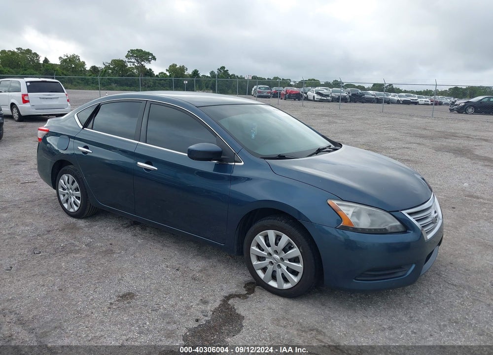 2013 NISSAN SENTRA SV VIN: 1N4AB7APXDN902592