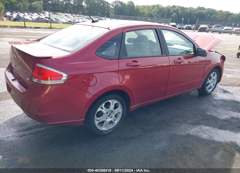 2009 FORD FOCUS SES VIN: 1FAHP36N39W200356