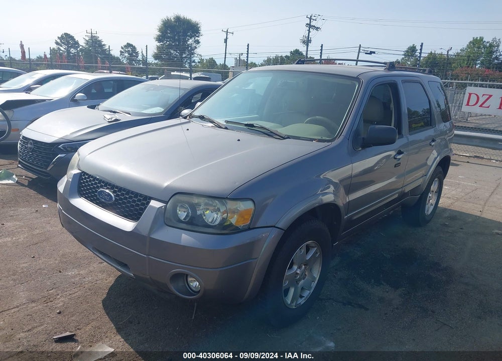 2007 FORD ESCAPE LIMITED VIN: 1FMCU04197KA51107