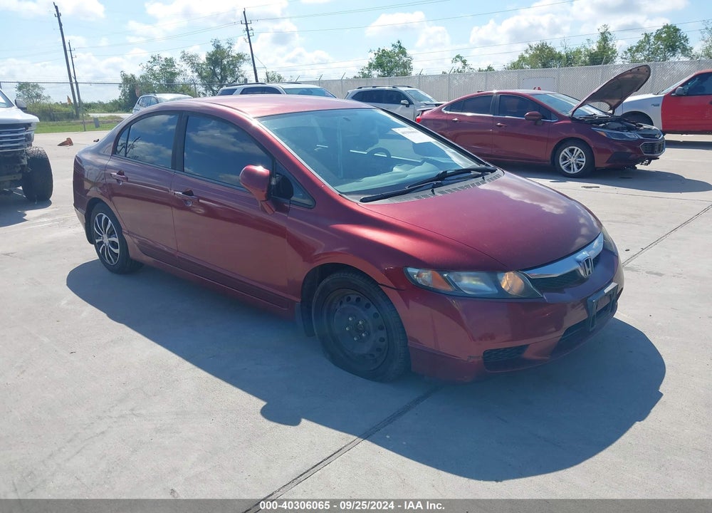 2011 HONDA CIVIC LX VIN: 19XFA1F50BE005614