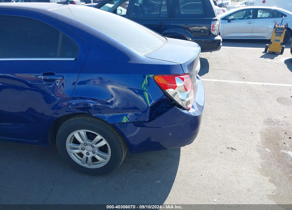 2014 CHEVROLET SONIC LT AUTO VIN: 1G1JC5SH1E4176513