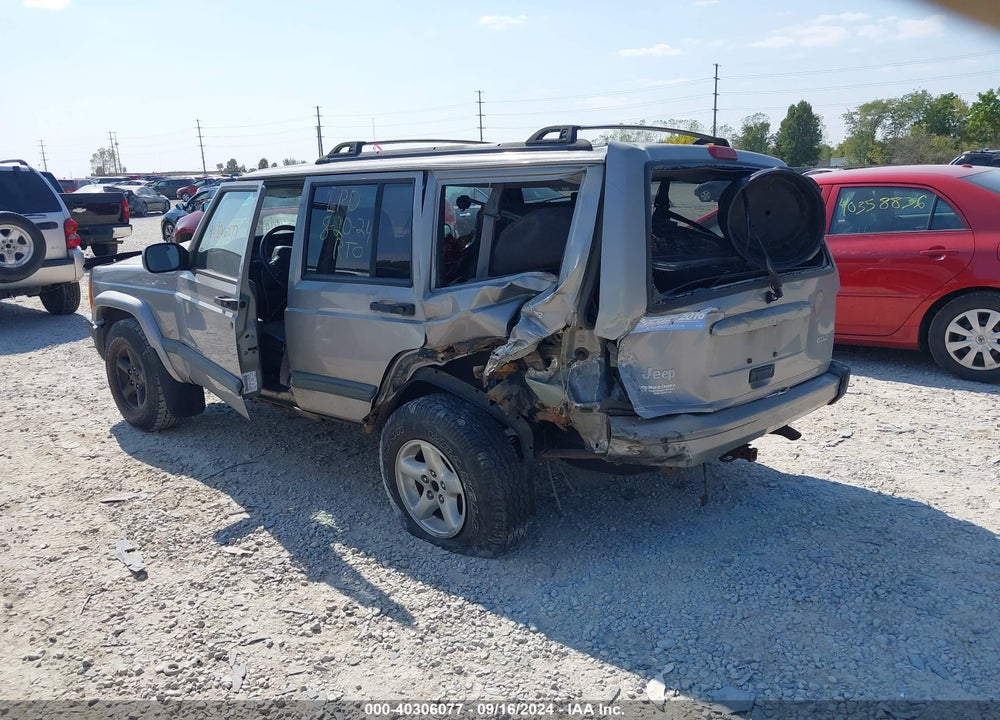 2000 JEEP CHEROKEE SPORT VIN: 1J4FF48S1YL161502