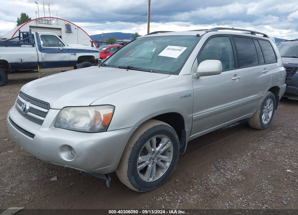 2006 TOYOTA HIGHLANDER HYBRID LIMITED V6 VIN: JTEEW21A660016747