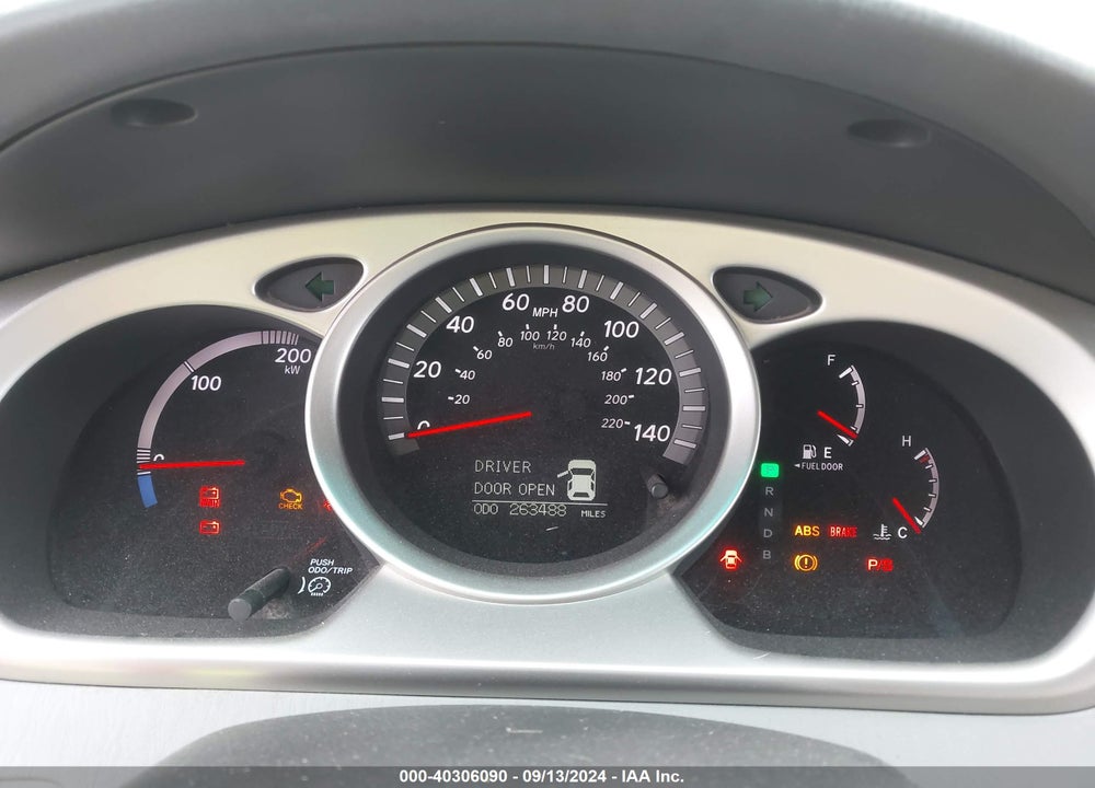 2006 TOYOTA HIGHLANDER HYBRID LIMITED V6 VIN: JTEEW21A660016747