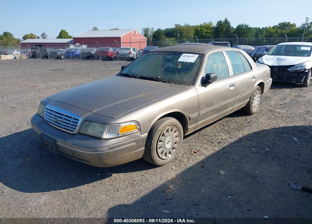 2005 FORD CROWN VICTORIA POLICE VIN: 2FAHP71W15X106661