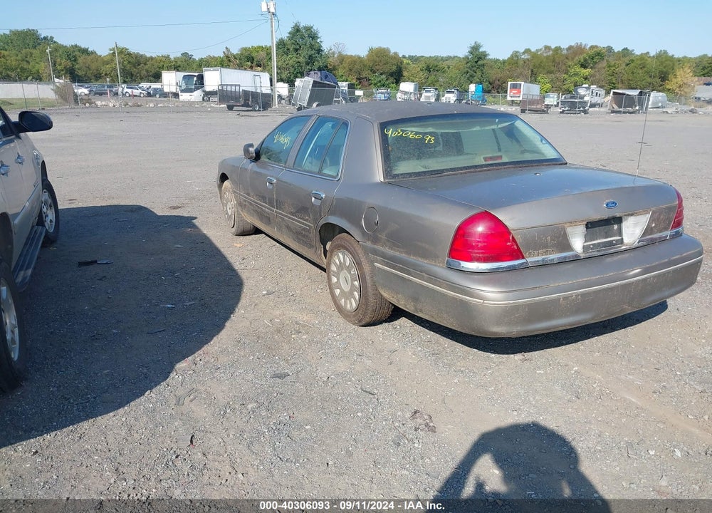 2005 FORD CROWN VICTORIA POLICE VIN: 2FAHP71W15X106661