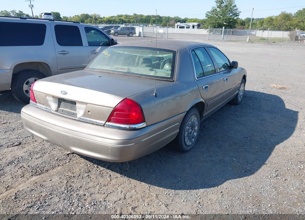 2005 FORD CROWN VICTORIA POLICE VIN: 2FAHP71W15X106661