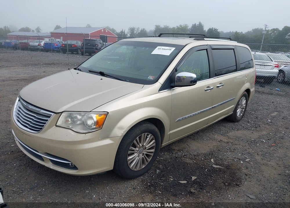 2012 CHRYSLER TOWN & COUNTRY LIMITED VIN: 2C4RC1GG6CR118376