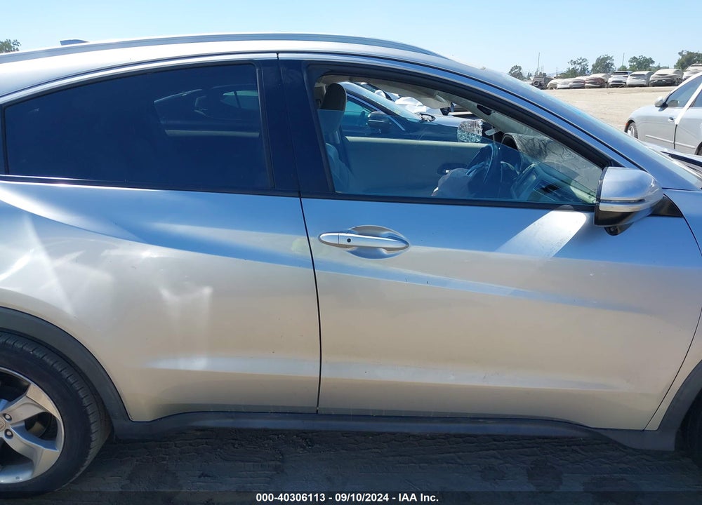 2016 HONDA HR-V EX-L VIN: 3CZRU5H7XGM712933
