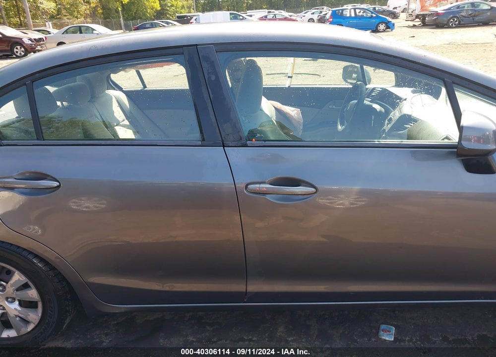 2012 HONDA CIVIC LX VIN: 19XFB2F54CE062385