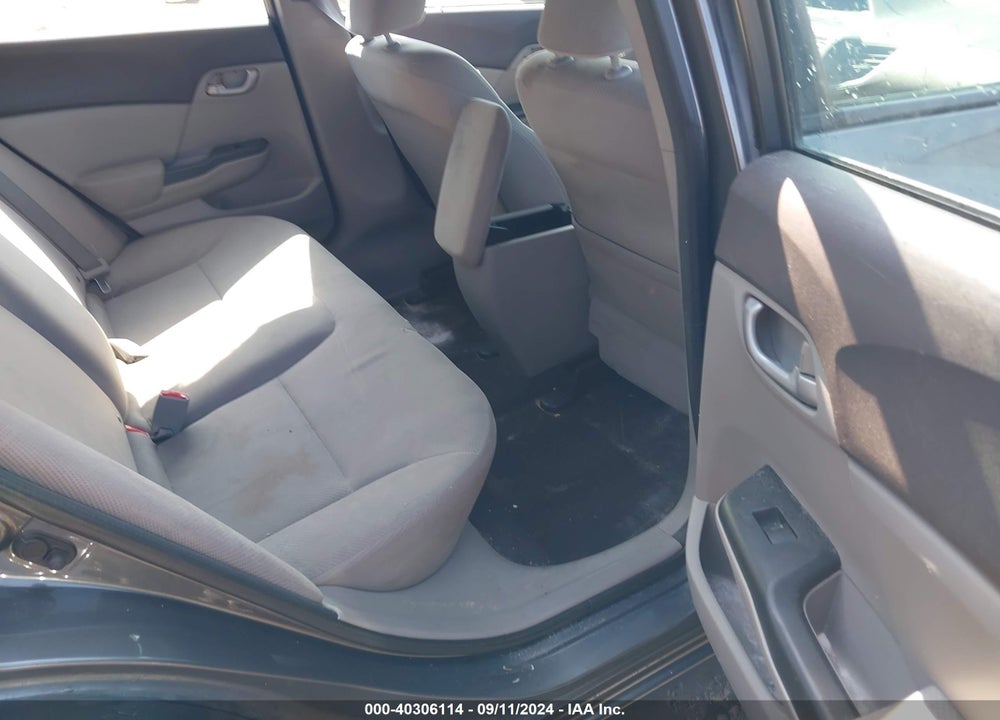 2012 HONDA CIVIC LX VIN: 19XFB2F54CE062385