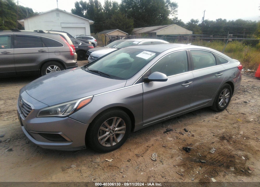 2016 HYUNDAI SONATA SE VIN: 5NPE24AF2GH350611