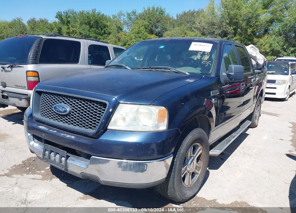 2005 FORD F-150 XLT VIN: 1FTRW12W55FA60390