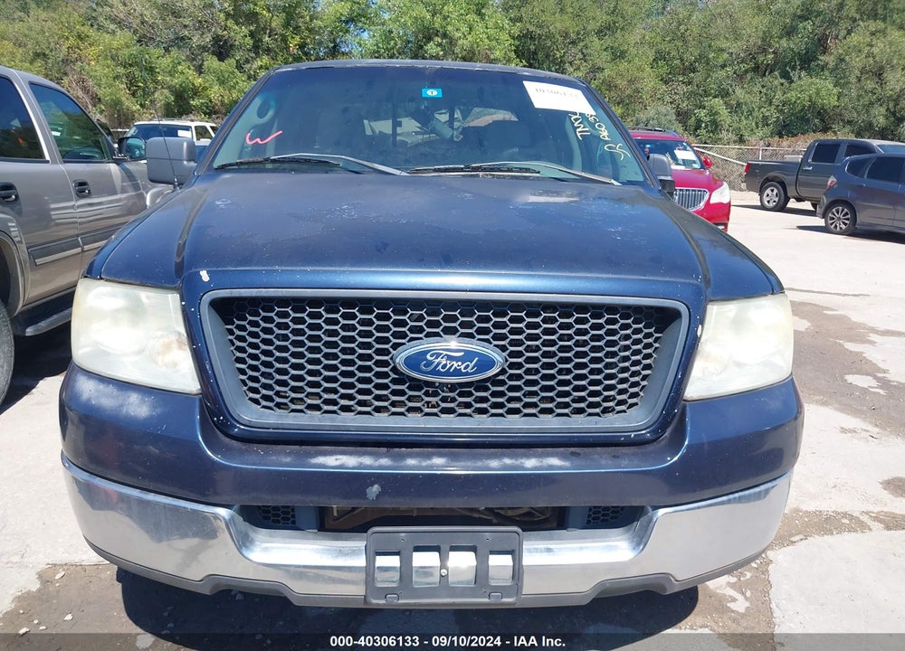 2005 FORD F-150 XLT VIN: 1FTRW12W55FA60390