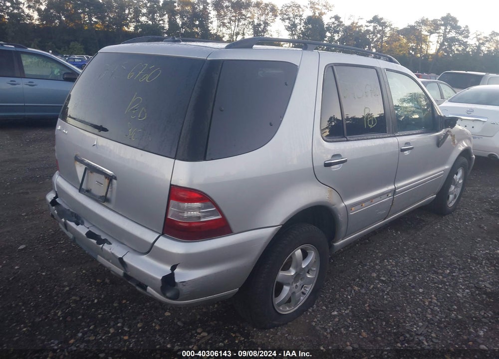 2002 MERCEDES-BENZ ML 500 VIN: 4JGAB75E62A310318