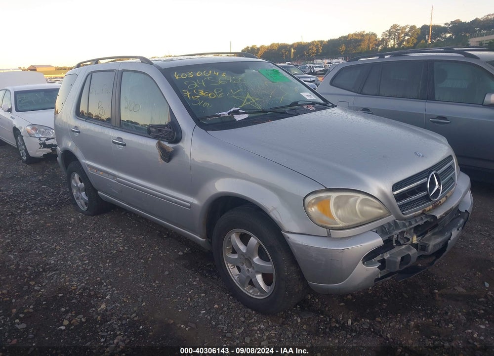 2002 MERCEDES-BENZ ML 500 VIN: 4JGAB75E62A310318