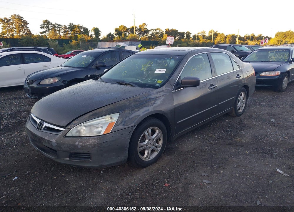2007 HONDA ACCORD VIN: 1HGCM567X7A131493