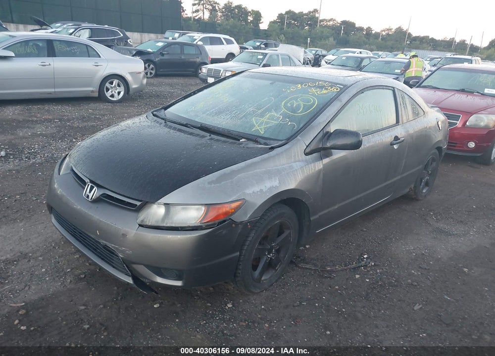 2007 HONDA CIVIC EX VIN: 2HGFG128X7H546567