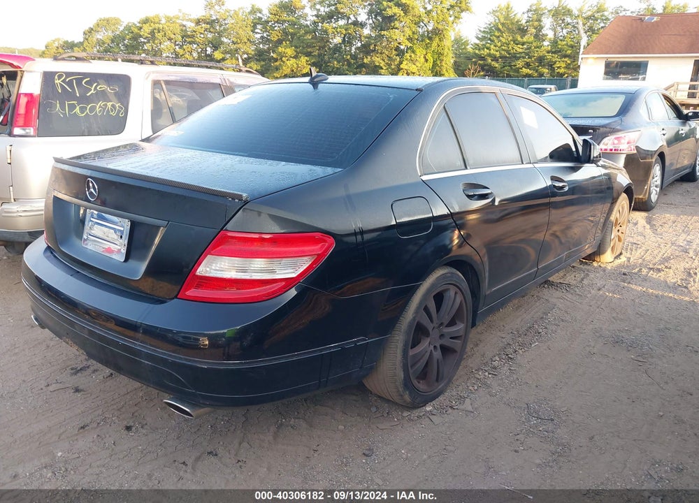 2008 MERCEDES-BENZ C 300 LUXURY 4MATIC/SPORT 4MATIC VIN: WDDGF81X48F076083