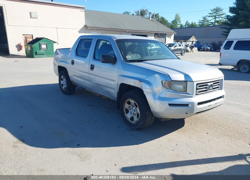 2008 HONDA RIDGELINE RT VIN: 2HJYK162X8H503338