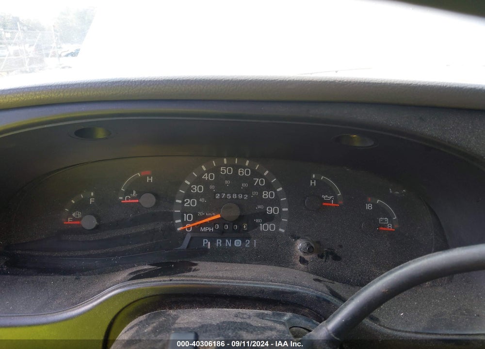 2000 FORD E-150 COMMERCIAL/RECREATIONAL VIN: 1FTRE1425YHB91518